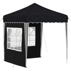 vidaXL Pop-up Partyzelt 195 x 195 x 245 cm Anthrazit Oxford-Stoff