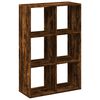 vidaXL Raumteiler-B&uuml;cherregal R&auml;uchereiche 69,5x29x103,5 cm