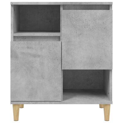 vidaXL Sideboard Betongrau 60x35x70 cm Holzwerkstoff