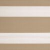 vidaXL Doppelrollo Sandbraun 165x230 cm Stoffbreite 160,9 cm Polyester