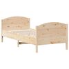 vidaXL Massivholzbett ohne Matratze 100x200 cm Kiefernholz