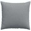 vidaXL Sofakissen 2 pcs Hellgrau 45 x 45 cm Stoff