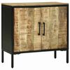 vidaXL Sideboard Braun 70 x 35 x 70 cm Massivholz Mango