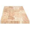 vidaXL Schweberegale 3 Stk. 160x20x2 cm Massivholz Akazie Unbehandelt