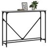 vidaXL Konsolentisch Grau Sonoma 102x22,5x75 cm Holzwerkstoff