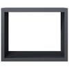 vidaXL Brennholzregal Anthrazit 100x40x80 cm Stahl