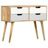 vidaXL Sideboard 85 x 40 x 71 cm Massivholz Mango