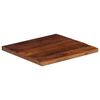 vidaXL Tischplatte 40x40x2,5 cm Quadratisch Altholz Massiv