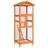 vidaXL Vogelk&auml;fig 68x62x166 cm Massivholz Fichte
