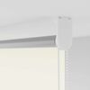 vidaXL Verdunkelungsrollo Cremewei&szlig; 155x210cm Stoffbreite 151,6cm