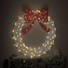 vidaXL Kranz mit 150 LEDs Mehrfarbig 120 cm Acryl