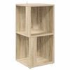 vidaXL Eckregal Sonoma-Eiche 33x33x67 cm Holzwerkstoff