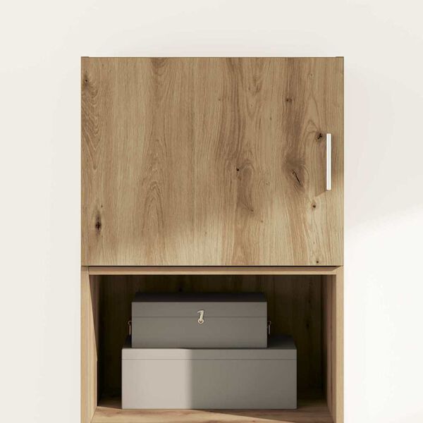 vidaXL Wandschrank Artisan-Eiche 50 x 42,5 x 40 cm Holzwerkstoff