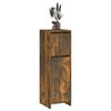 vidaXL Badezimmerschrank R&auml;uchereiche 30x30x95 cm Holzwerkstoff