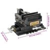 vidaXL Schraubstock Kreuztisch Handbetrieben 150 mm
