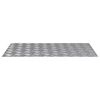 vidaXL Treppe Tritt Rechtwinklig 2 pcs Silber 80 x 50 cm Aluminium