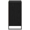 vidaXL Sideboard Schwarz Eichen-Optik 81 x 36 x 150.5 cm Holzwerkstoff