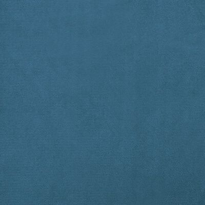 vidaXL Hundebett Blau 50x40x26,5 cm Samt