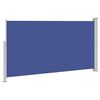 vidaXL Seitenmarkise 160x300 cm Blau