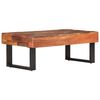 vidaXL Couchtisch 110x60x40 cm Altholz Massiv