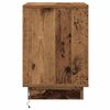 vidaXL Nachttisch 2 pcs Altholz 39 x 34,5 x 50 cm Holzwerkstoff