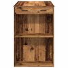 vidaXL Bartisch Altholz-Optik 102x70x103,5 cm Holzwerkstoff