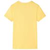 Kinder-T-Shirt Helles Ocker 128