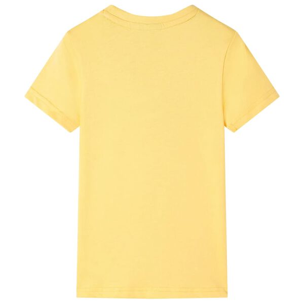 Kinder-T-Shirt Helles Ocker 128