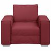 vidaXL Sofa Weinrot 99 x 80 x 84 cm Stoff
