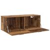 vidaXL Wandschrank Altholz 100 x 36,5 x 35 cm Holzwerkstoff