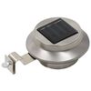 vidaXL Solar-Au&szlig;enleuchten 12 Stk. LED Rund 12 cm Wei&szlig;