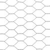 vidaXL Drahtzaun Stahl mit PVC-Beschichtung 25x1,5 m Grau