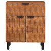 vidaXL Nachttisch Braun 50 x 33 x 60 cm Massivholz Mango