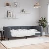 vidaXL Tagesbett Dunkelgrau 90x200 cm Samt