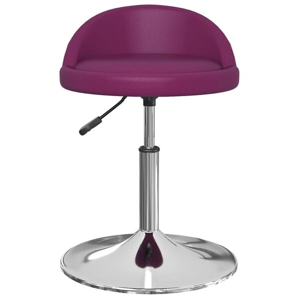 vidaXL Barhocker Lila Kunstleder