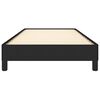 vidaXL Bettgestell ohne Matratze Schwarz 80x200 cm Stoff