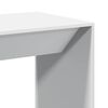 vidaXL Bartisch Wei&szlig; 51x50x103,5 cm Holzwerkstoff
