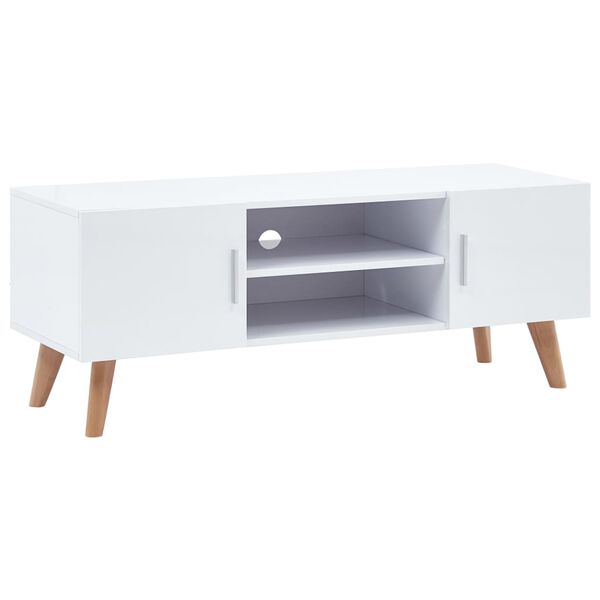 vidaXL TV-Schrank Weiß 120×40×46 cm MDF