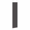 vidaXL Plissee Schwarz 40x200 cm Stoffbreite 39,4 cm Polyester