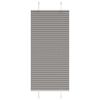 vidaXL Plissee Anthrazit 65x150 cm Stoffbreite 64,4 cm Polyester