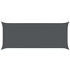 vidaXL Sonnensegel Anthrazit 6 x 2,5 m 100 % Polyester Oxford