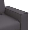 vidaXL Sofa 140cm Grau Stoff