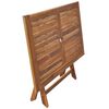 vidaXL Gartentisch 120x70x75 cm Massivholz Akazie