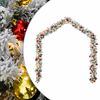 vidaXL Weihnachtsgirlande mit Kugeln und LED-Leuchten Gr&uuml;n 20 m PVC