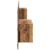 vidaXL Kopfteil mit Schrank mit Schubladen 3 pcs Altholz Holzwerkstoff