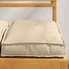 vidaXL Kissen 6 pcs Beige 40 x 40 x 8 cm Oxford-Stoff