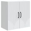vidaXL Wandschrank Wei&szlig; 59 x 31 x 60 cm Holzwerkstoff