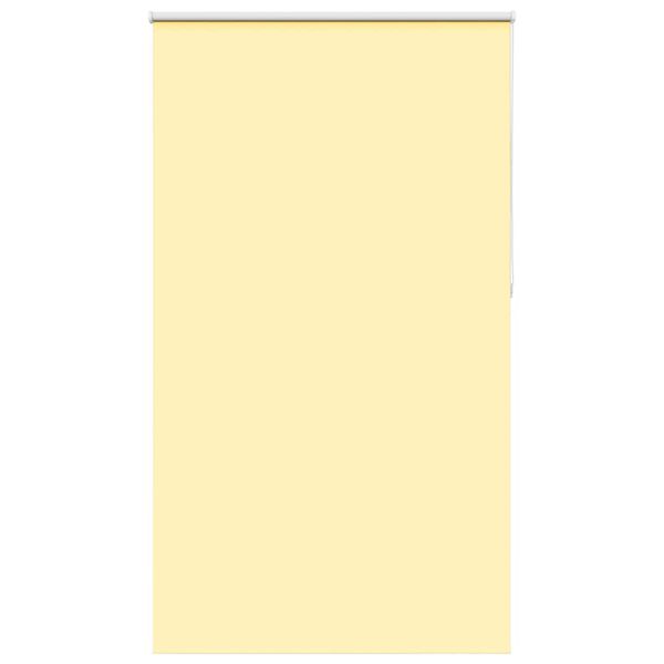 vidaXL Verdunkelungsrollo Gelb 120x230cm Stoffbreite 116,6cm Polyester