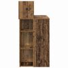 vidaXL Schreibtisch mit Regal Altholz 90 x 48 x 101,5 cm Holzwerkstoff