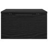 vidaXL Nachttisch Schwarz Eichen-Optik 34 x 30 x 20 cm Holzwerkstoff